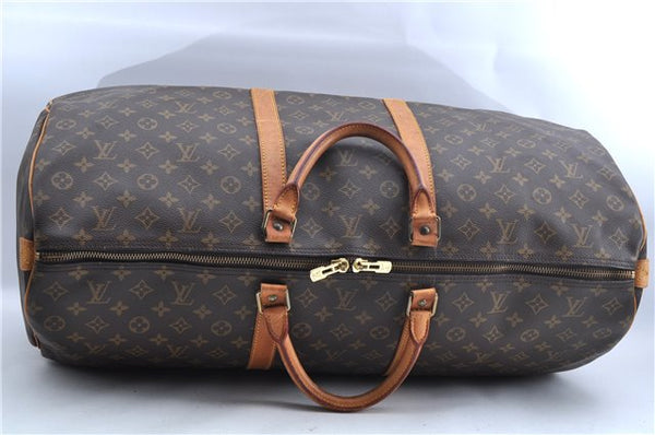 Authentic Louis Vuitton Monogram Keepall 60 Travel Boston Bag M41422 LV 4601F