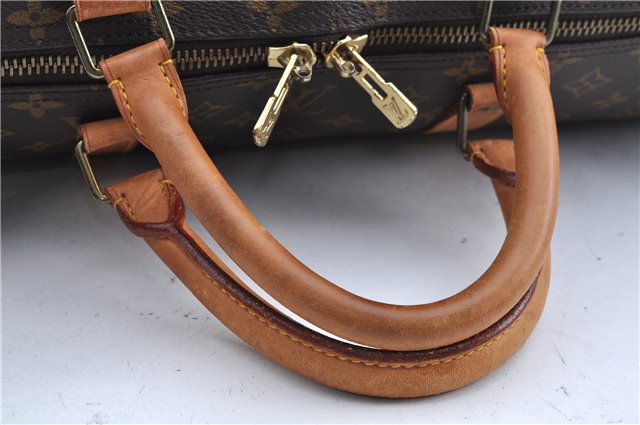 Authentic Louis Vuitton Monogram Keepall 60 Travel Boston Bag M41422 LV 4601F