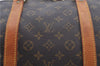 Authentic Louis Vuitton Monogram Keepall 60 Travel Boston Bag M41422 LV 4601F