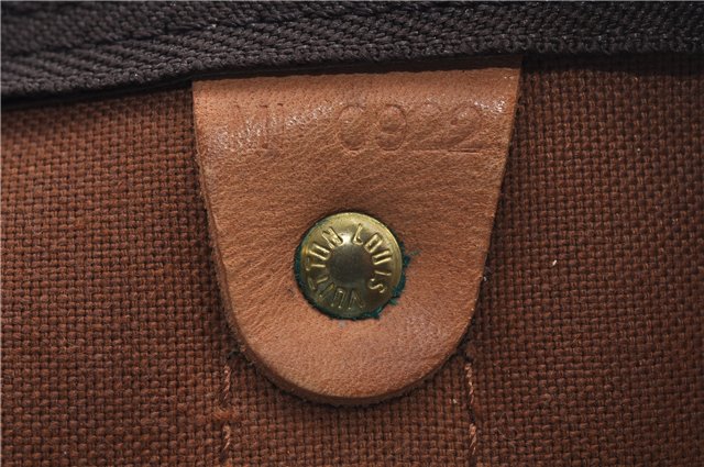 Authentic Louis Vuitton Monogram Keepall 60 Travel Boston Bag M41422 LV 4601F