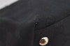 Authentic GUCCI New Britt Shoulder Tote Bag GG Canvas Leather 169946 Black 4601I