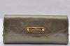 Authentic Louis Vuitton Vernis Sunset Blue Bird Shoulder Bag M91625 Khaki 4602I