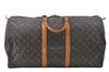 Authentic Louis Vuitton Monogram Keepall 55 Boston Bag M41424 LV 4603D