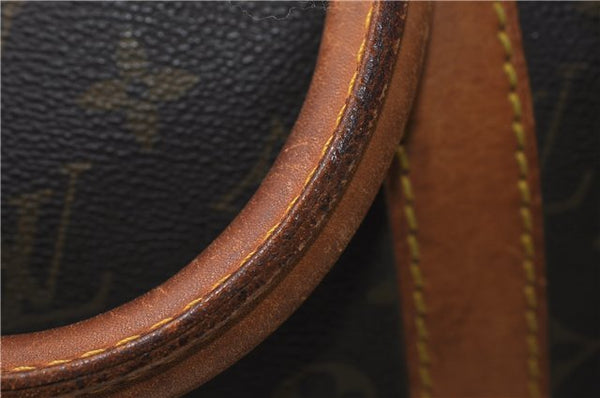 Authentic Louis Vuitton Monogram Keepall 55 Boston Bag M41424 LV 4603D