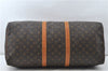 Authentic Louis Vuitton Monogram Keepall 55 Boston Bag M41424 LV 4603D