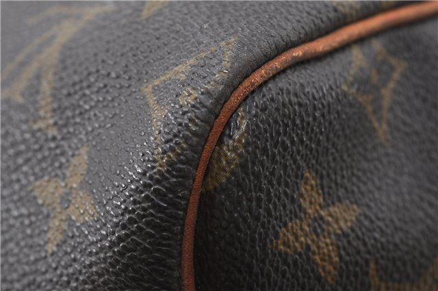 Authentic Louis Vuitton Monogram Keepall 55 Boston Bag M41424 LV 4603D