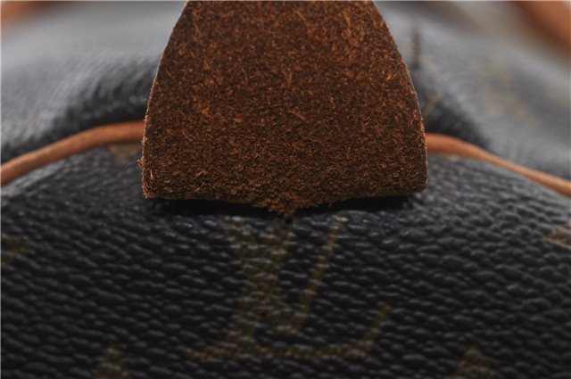Authentic Louis Vuitton Monogram Keepall 55 Boston Bag M41424 LV 4603D