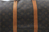 Authentic Louis Vuitton Monogram Keepall 55 Boston Bag M41424 LV 4603D