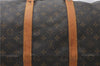 Authentic Louis Vuitton Monogram Keepall 55 Boston Bag M41424 LV 4603D
