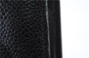 Authentic CHANEL Caviar Skin CoCo Mark Long Wallet Purse Black 4604C