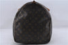 Authentic Louis Vuitton Monogram Keepall 55 Travel Boston Bag M41424 LV 4604D