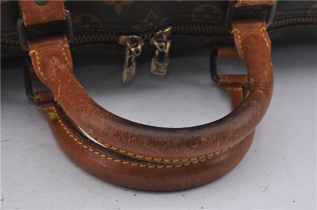 Authentic Louis Vuitton Monogram Keepall 55 Travel Boston Bag M41424 LV 4604D