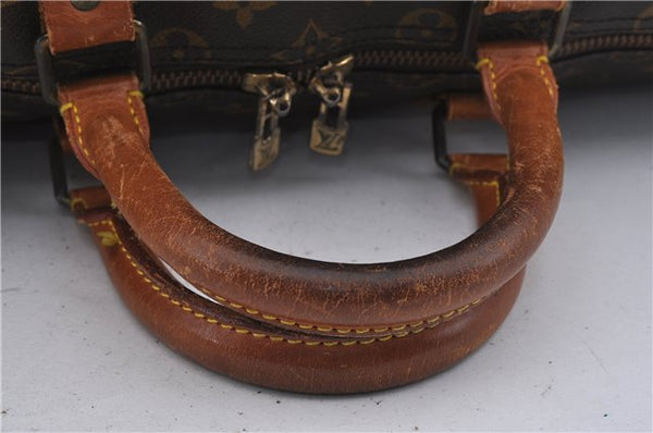 Authentic Louis Vuitton Monogram Keepall 55 Travel Boston Bag M41424 LV 4604D