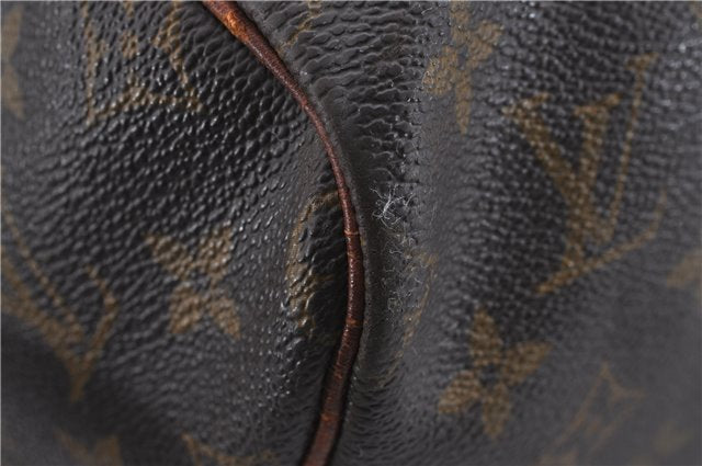 Authentic Louis Vuitton Monogram Keepall 55 Travel Boston Bag M41424 LV 4604D