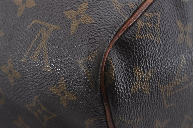 Authentic Louis Vuitton Monogram Keepall 55 Travel Boston Bag M41424 LV 4604D