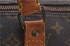 Authentic Louis Vuitton Monogram Keepall 55 Travel Boston Bag M41424 LV 4604D