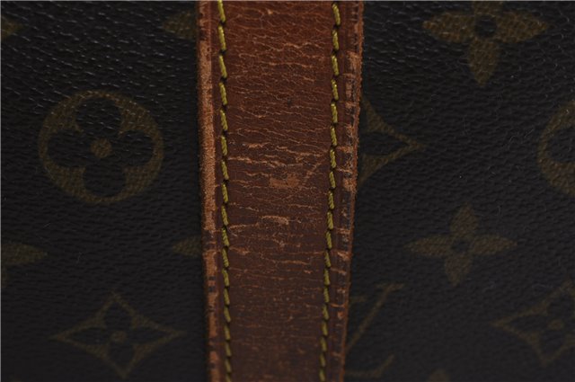 Authentic Louis Vuitton Monogram Keepall 55 Travel Boston Bag M41424 LV 4604D