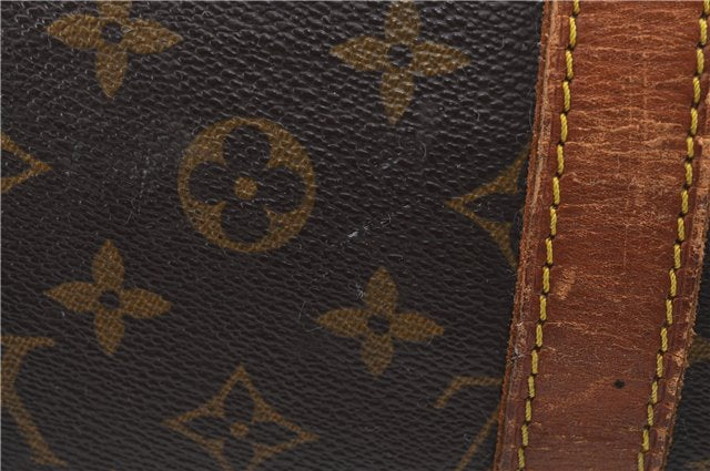 Authentic Louis Vuitton Monogram Keepall 55 Travel Boston Bag M41424 LV 4604D