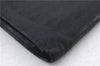 Authentic CHANEL Calf Skin CoCo Mark Long Bifold Wallet Purse Black 4605C