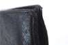 Authentic CHANEL Calf Skin CoCo Mark Long Bifold Wallet Purse Black 4605C