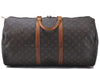 Authentic Louis Vuitton Monogram Keepall 55 Boston Bag M41424 LV 4605D