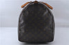 Authentic Louis Vuitton Monogram Keepall 55 Boston Bag M41424 LV 4605D