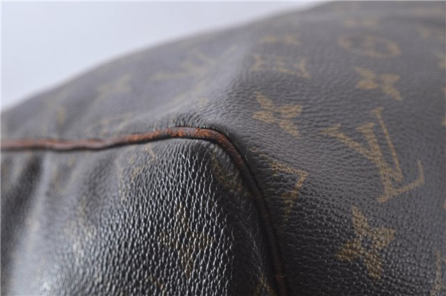 Authentic Louis Vuitton Monogram Keepall 55 Boston Bag M41424 LV 4605D