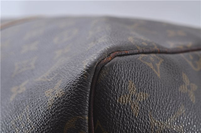 Authentic Louis Vuitton Monogram Keepall 55 Boston Bag M41424 LV 4605D