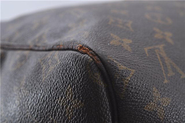 Authentic Louis Vuitton Monogram Keepall 55 Boston Bag M41424 LV 4605D
