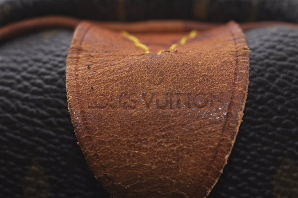 Authentic Louis Vuitton Monogram Keepall 55 Boston Bag M41424 LV 4605D