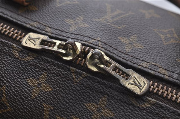 Authentic Louis Vuitton Monogram Keepall 55 Boston Bag M41424 LV 4605D