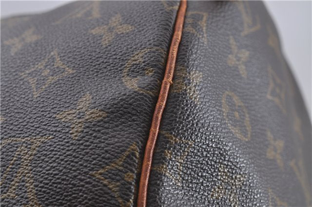 Authentic Louis Vuitton Monogram Keepall 55 Boston Bag M41424 LV 4605D