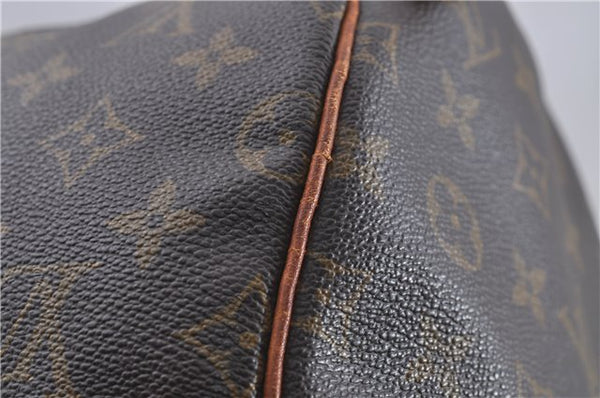 Authentic Louis Vuitton Monogram Keepall 55 Boston Bag M41424 LV 4605D
