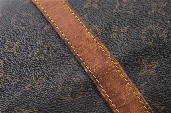 Authentic Louis Vuitton Monogram Keepall 55 Boston Bag M41424 LV 4605D