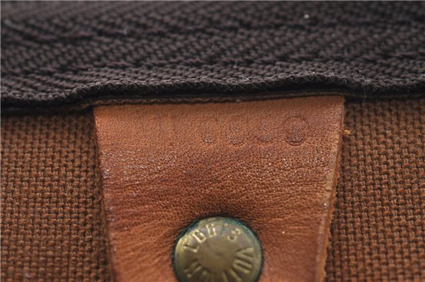 Authentic Louis Vuitton Monogram Keepall 55 Boston Bag M41424 LV 4605D