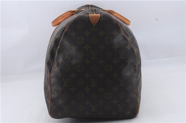 Authentic Louis Vuitton Monogram Keepall 60 Travel Boston Bag M41422 LV 4606D