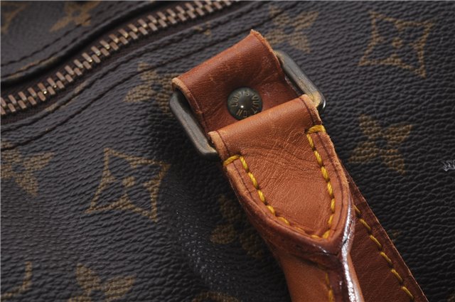 Authentic Louis Vuitton Monogram Keepall 60 Travel Boston Bag M41422 LV 4606D