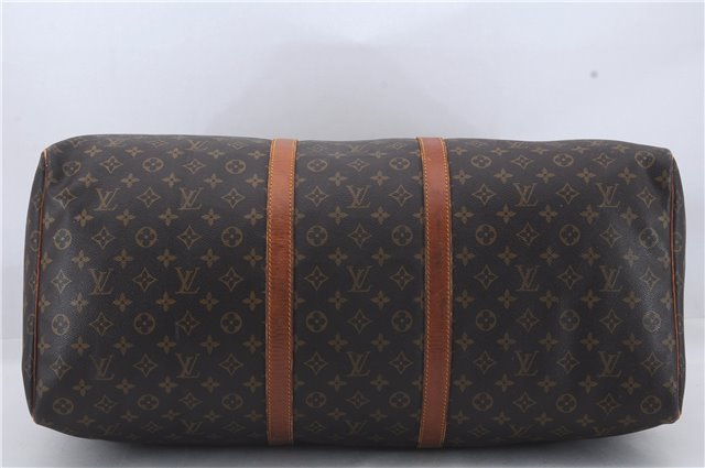 Authentic Louis Vuitton Monogram Keepall 60 Travel Boston Bag M41422 LV 4606D
