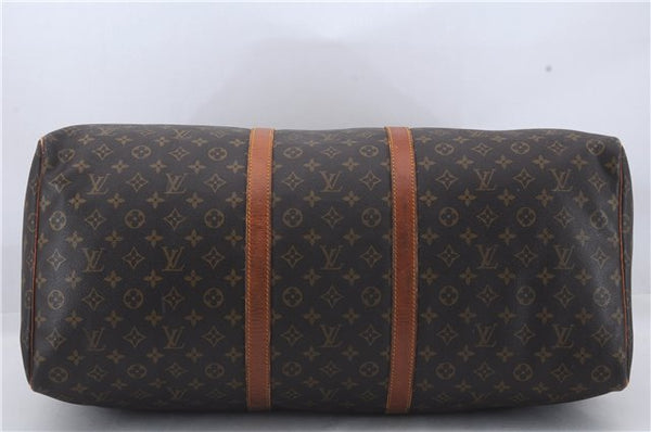 Authentic Louis Vuitton Monogram Keepall 60 Travel Boston Bag M41422 LV 4606D