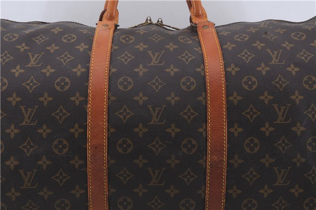 Authentic Louis Vuitton Monogram Keepall 60 Travel Boston Bag M41422 LV 4606D
