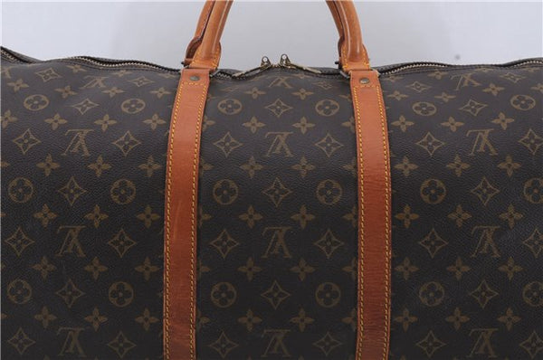 Authentic Louis Vuitton Monogram Keepall 60 Travel Boston Bag M41422 LV 4606D