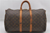 Auth Louis Vuitton Monogram Keepall Bandouliere 45 Boston Bag M41418 LV 4607D
