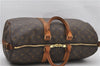 Auth Louis Vuitton Monogram Keepall Bandouliere 45 Boston Bag M41418 LV 4607D
