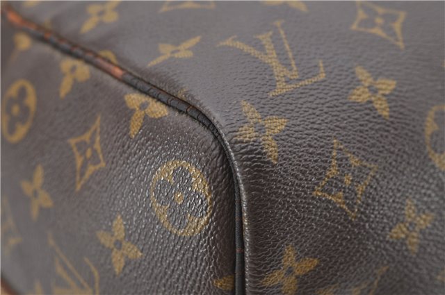Auth Louis Vuitton Monogram Keepall Bandouliere 45 Boston Bag M41418 LV 4607D