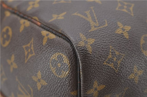 Auth Louis Vuitton Monogram Keepall Bandouliere 45 Boston Bag M41418 LV 4607D