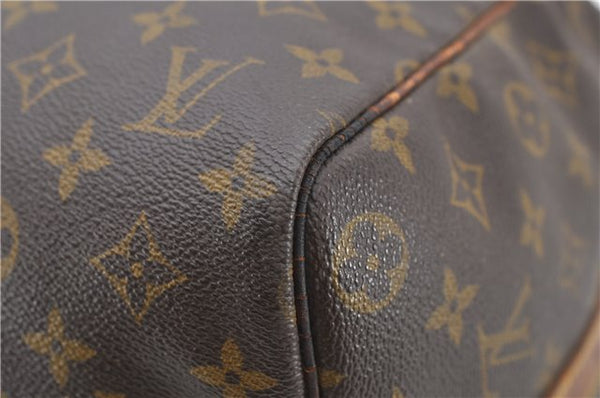 Auth Louis Vuitton Monogram Keepall Bandouliere 45 Boston Bag M41418 LV 4607D