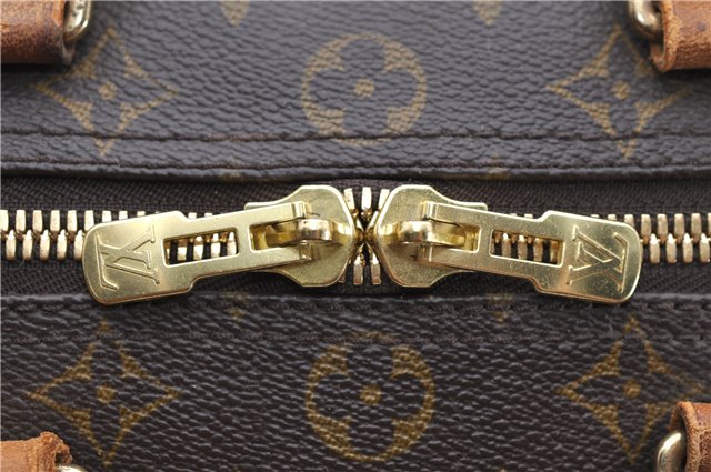 Auth Louis Vuitton Monogram Keepall Bandouliere 45 Boston Bag M41418 LV 4607D