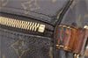Auth Louis Vuitton Monogram Keepall Bandouliere 45 Boston Bag M41418 LV 4607D