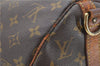 Auth Louis Vuitton Monogram Keepall Bandouliere 45 Boston Bag M41418 LV 4607D