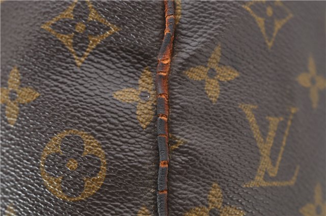 Auth Louis Vuitton Monogram Keepall Bandouliere 45 Boston Bag M41418 LV 4607D